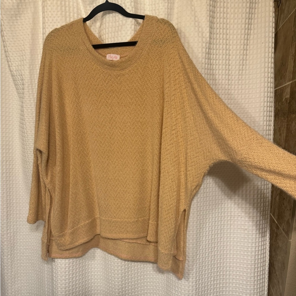 Tan Sweater - Size XL